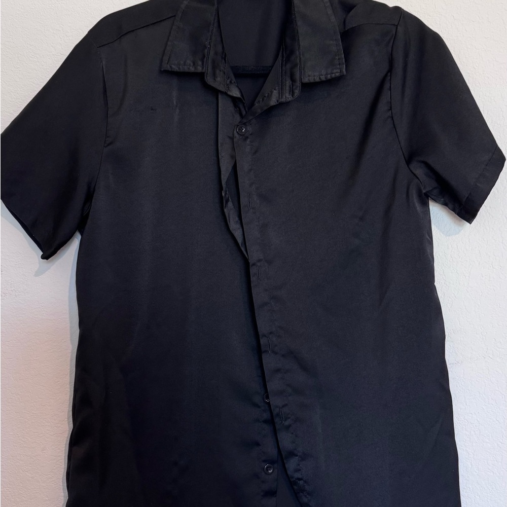 SHEIN Classic Black Men's Shirt